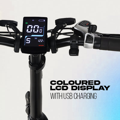 Colour LCD Display + USB Charging