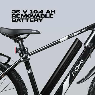 36V 10.4Ah Removable Battery