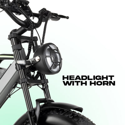 Headlight with Horn