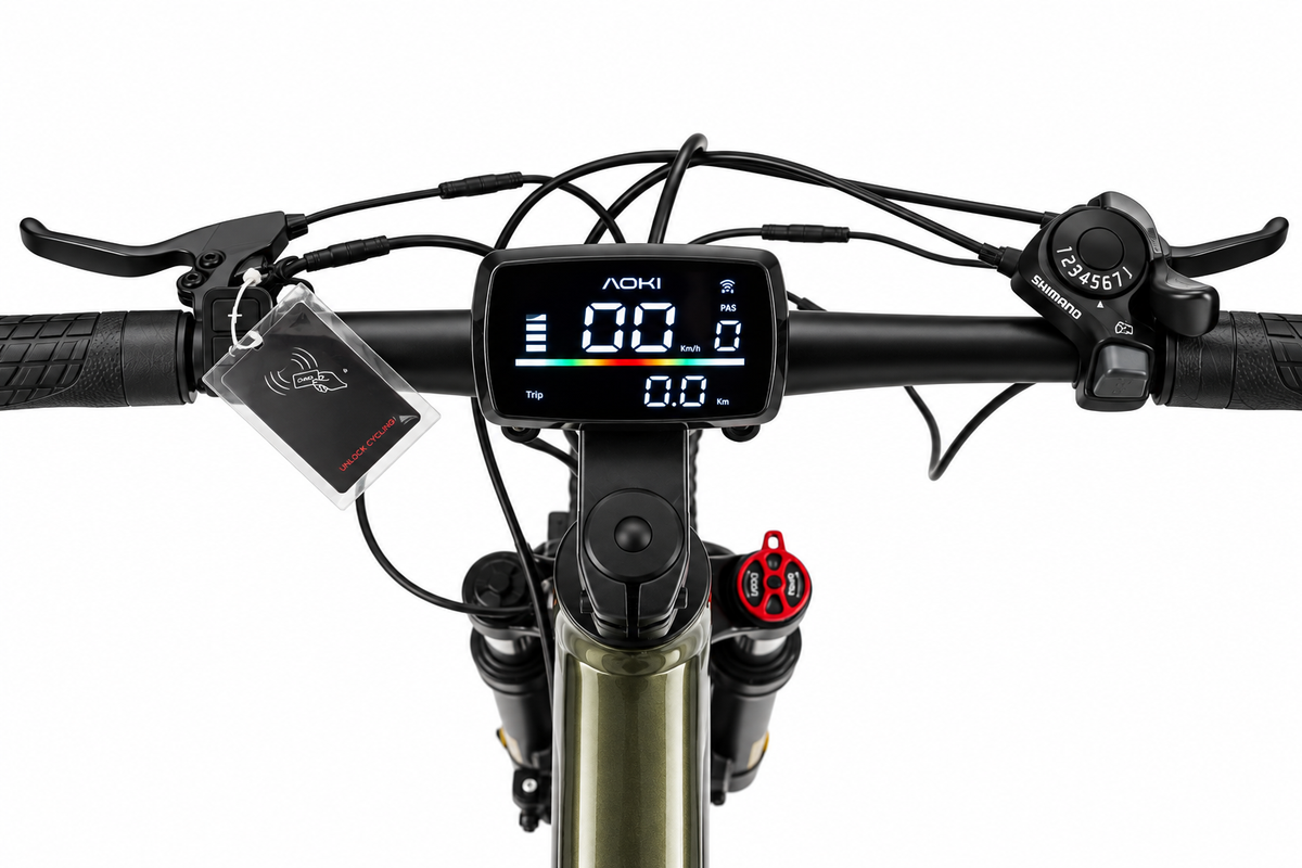 Sherpa M1 – Best Electric Mountain Bike in India | Mystic Green