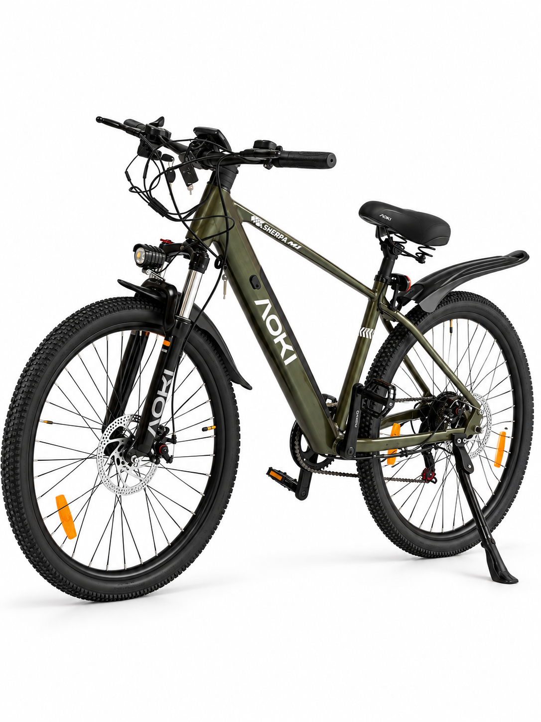 Sherpa M1 – Best Electric Mountain Bike in India | Mystic Green