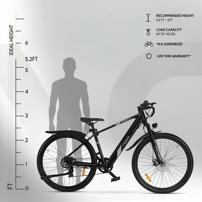 Sherpa M1 – Best Electric Mountain Bike in India | Aoki - Aoki