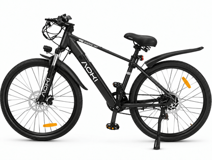 Sherpa M1 – Best Electric Mountain Bike in India | Black - Aoki