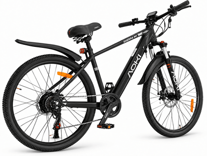 Sherpa M1 – Best Electric Mountain Bike in India | Black - Aoki