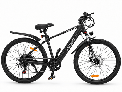 Sherpa M1 – Best Electric Mountain Bike in India | Black - Aoki