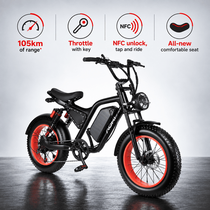 Street Ghost – Best fat tyre Electric Cycle in India | Aoki - Aoki