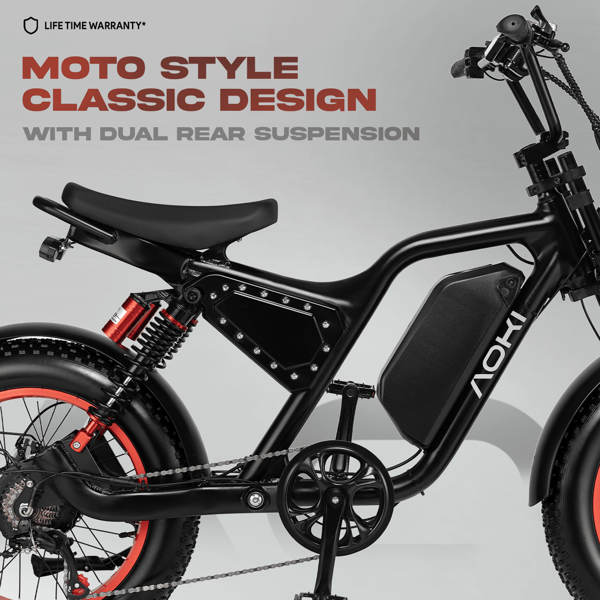 Street Ghost – Best fat tyre Electric Cycle in India | Aoki - Aoki