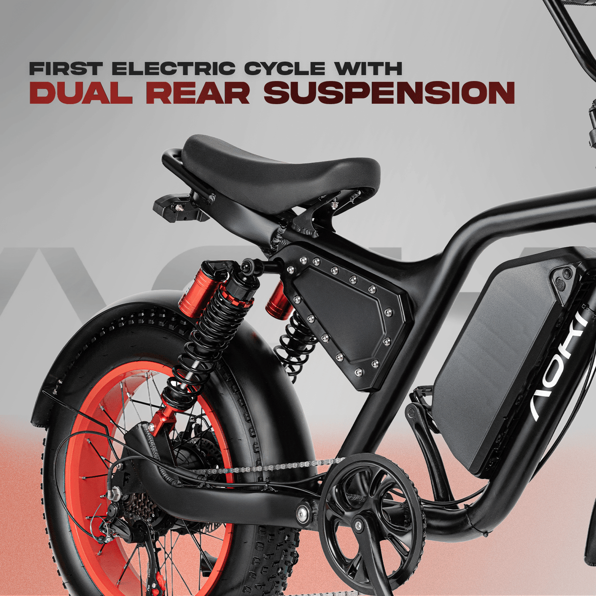 Street Ghost – Best fat tyre Electric Cycle in India | Aoki - Aoki