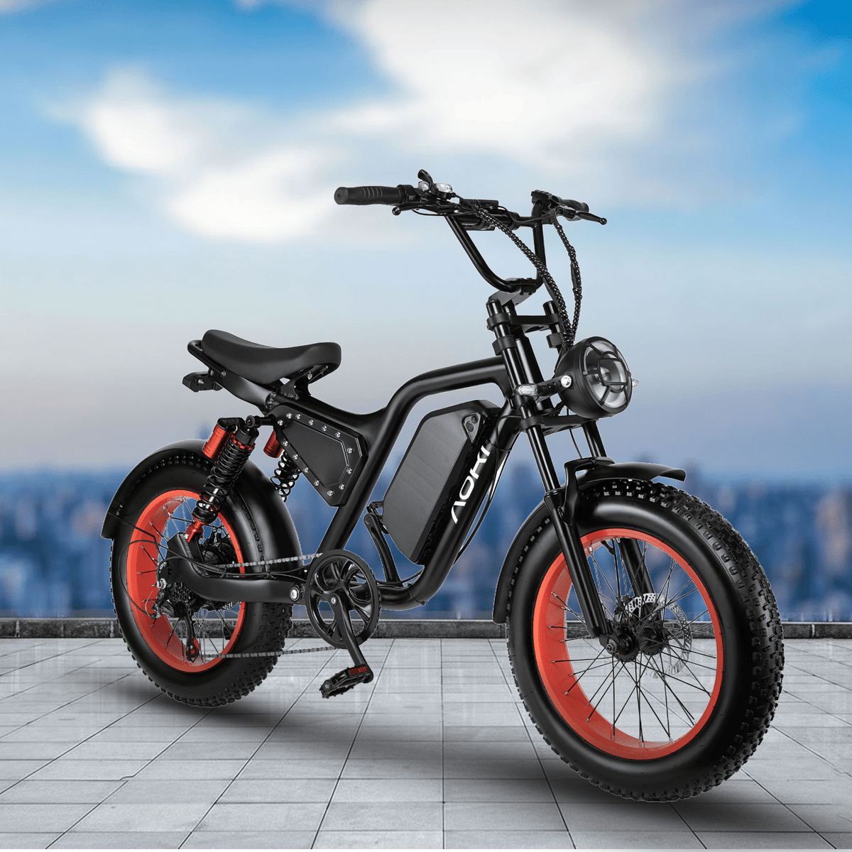 Street Ghost – Best fat tyre Electric Cycle in India | Aoki - Aoki